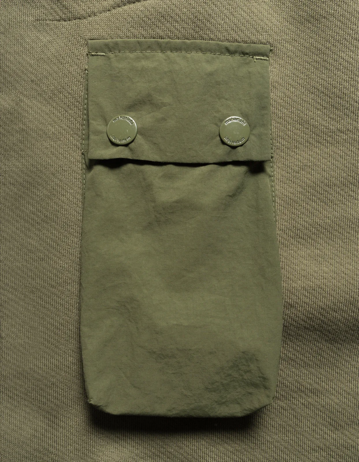 5044 Asym Articulated Sweatpants Olive OG-107F