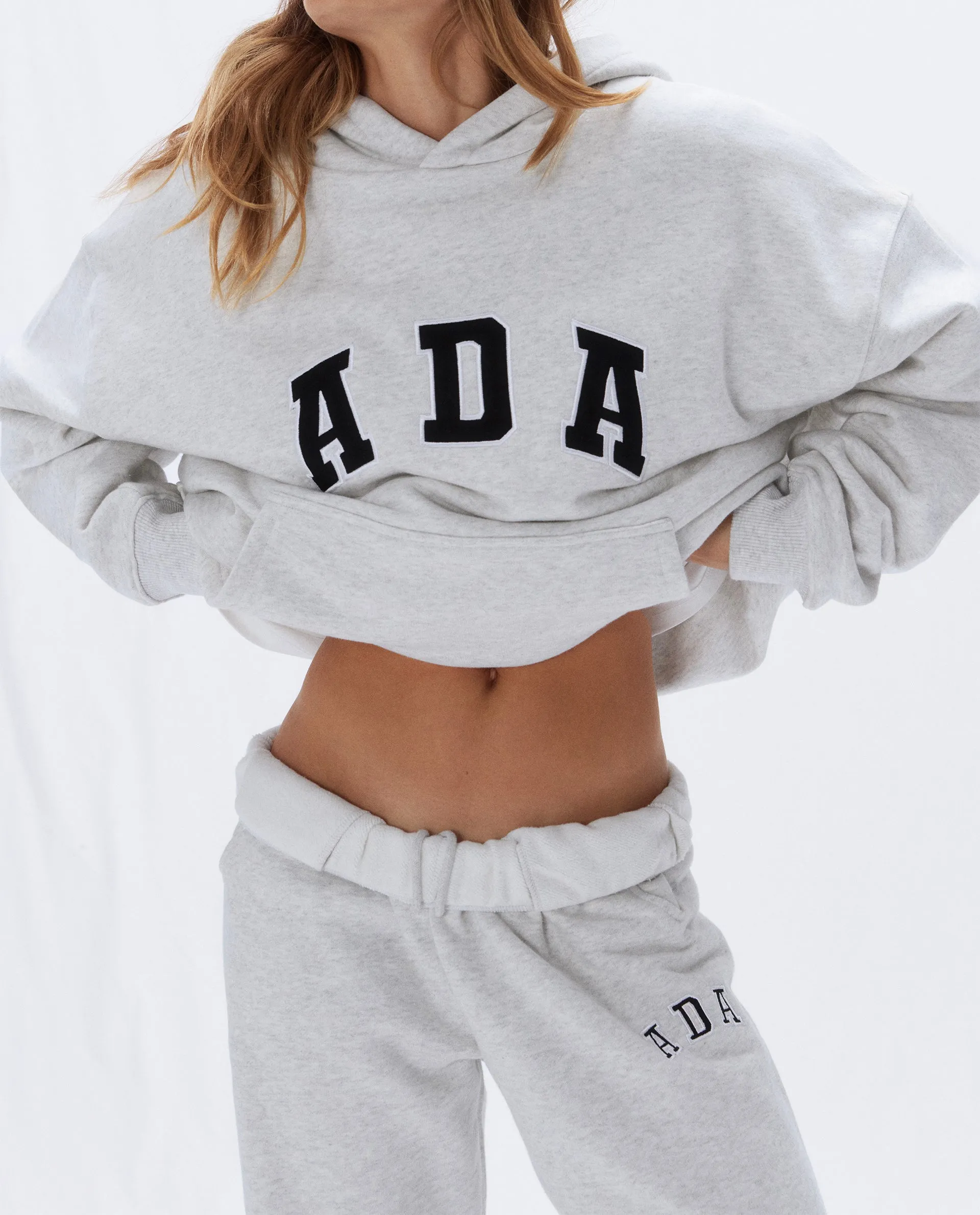 ADA Sweatpants - Light Grey Melange