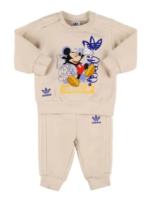 adidas Originals   Mickey Mouse print sweatshirt &amp; pants 