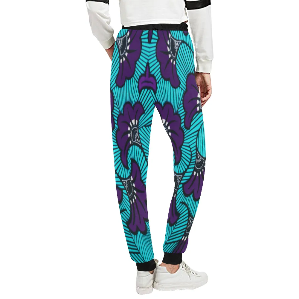 AFRIKA FLOWER Women's All Over Print Sweatpants