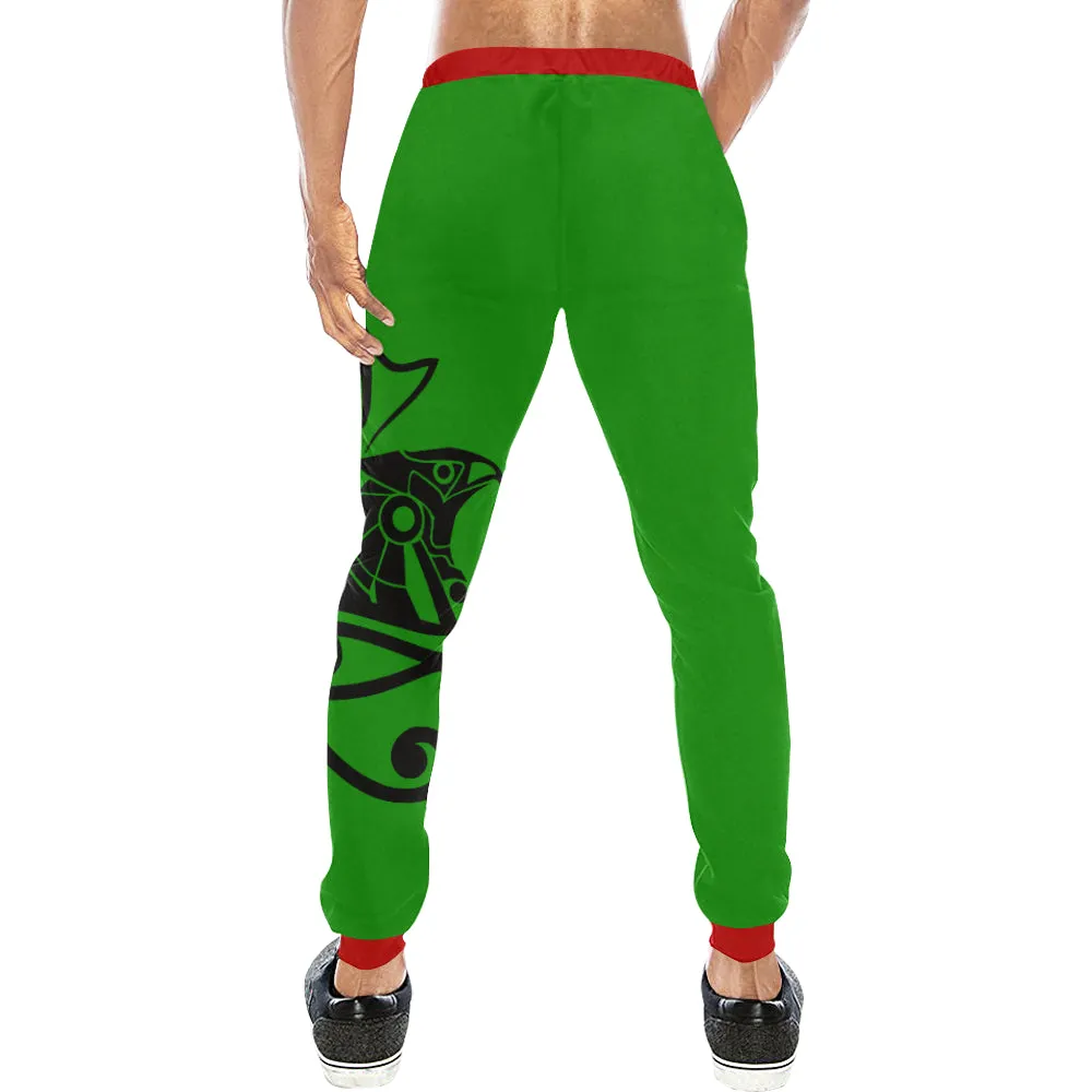 ANUBIS AND HERU RBG Men's All Over Print Sweatpants