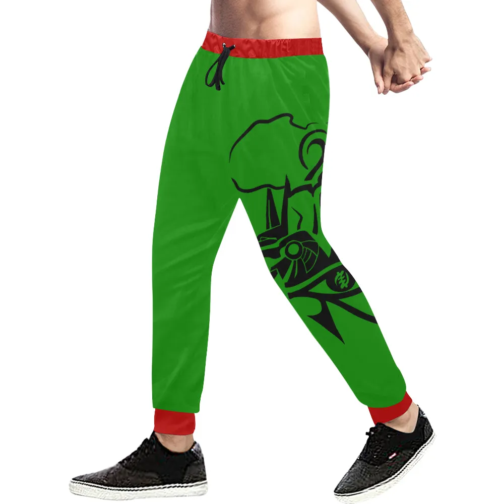 ANUBIS AND HERU RBG Men's All Over Print Sweatpants