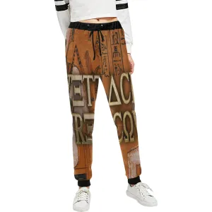 AUSAR Women's All Over Print Sweatpants