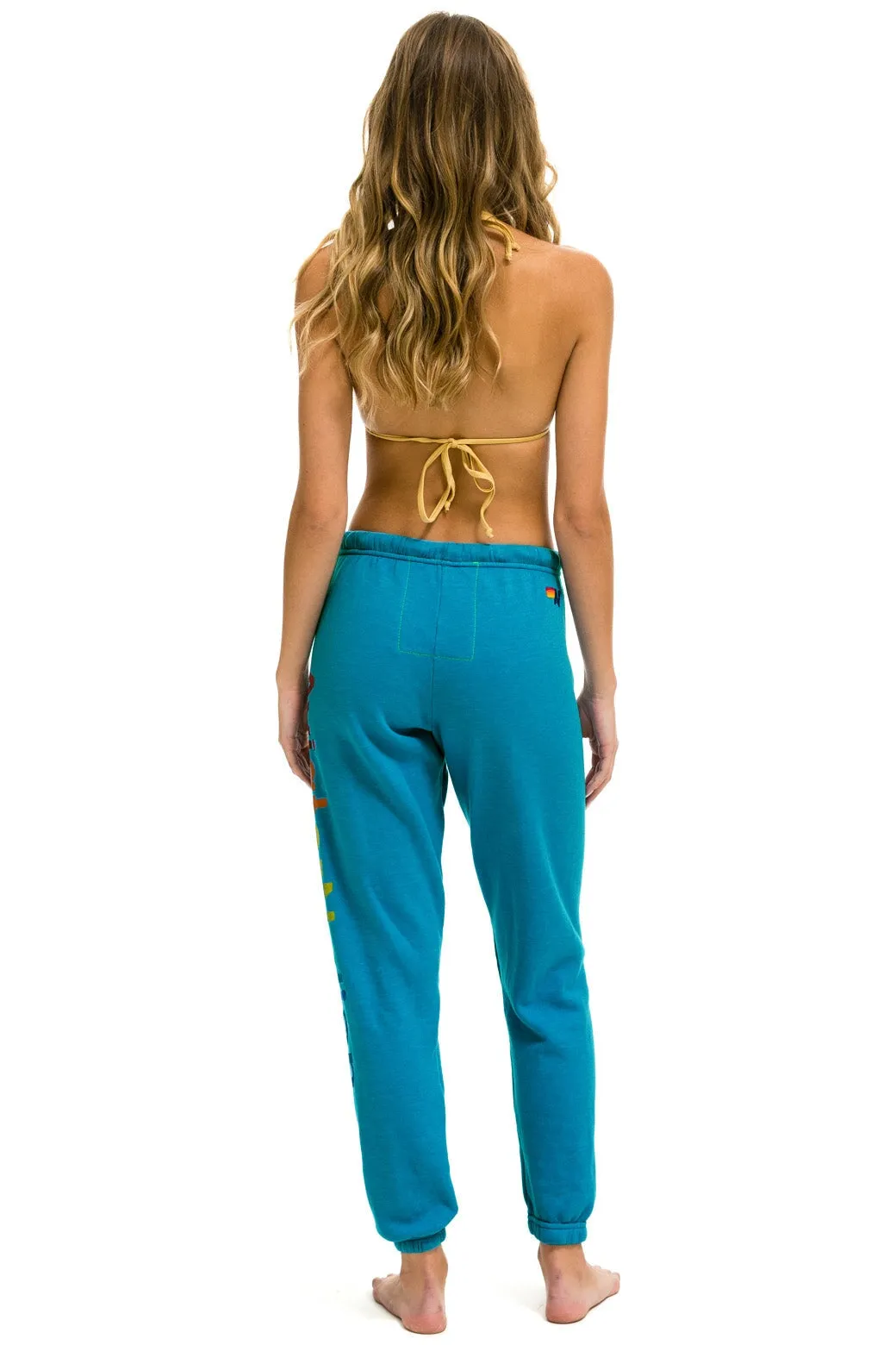 AVIATOR NATION ASPEN SWEATPANTS - TEAL