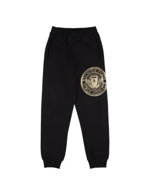 Balmain   Organic cotton sweatpants w/logo 