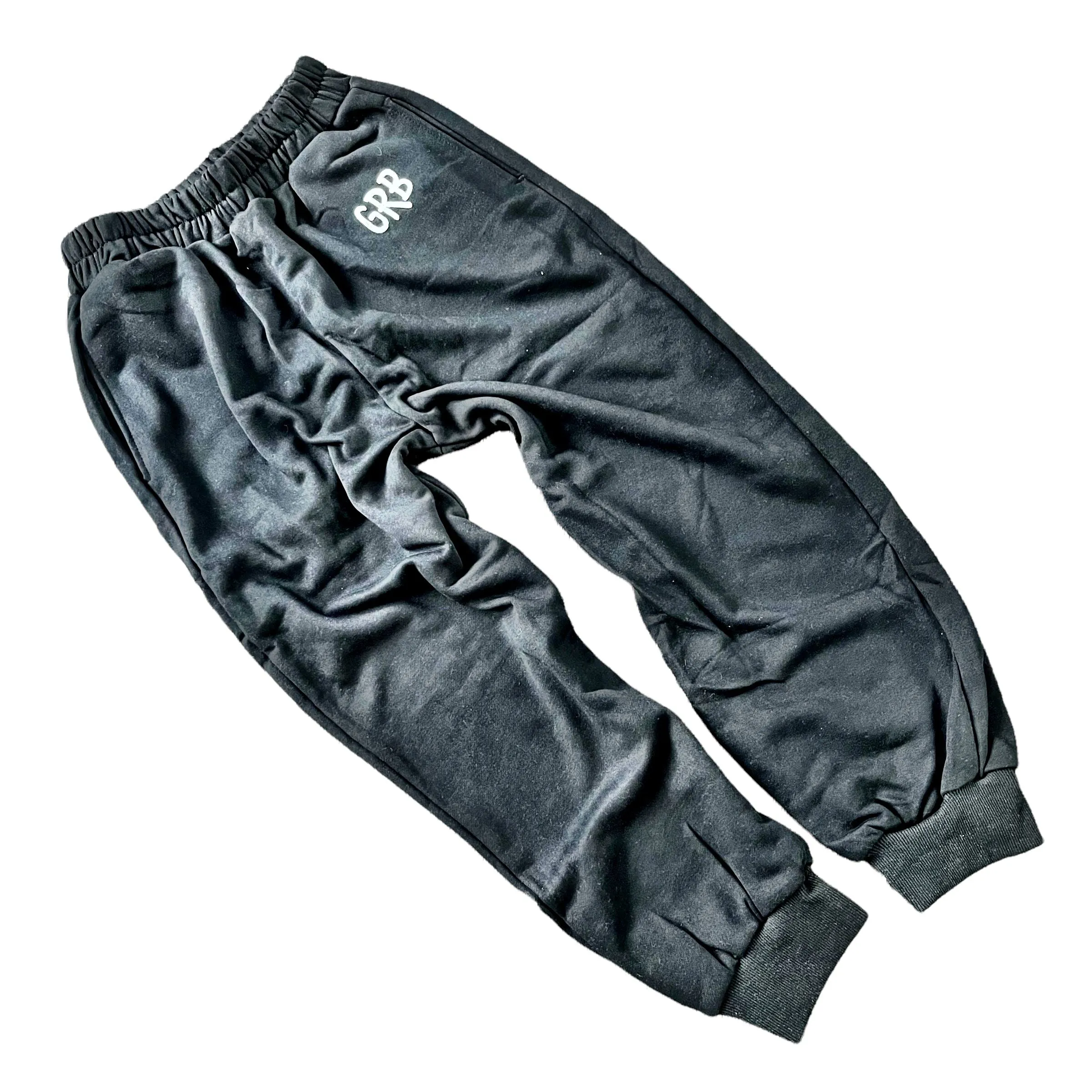 'Basic But Personalized' Painted Black Jogger