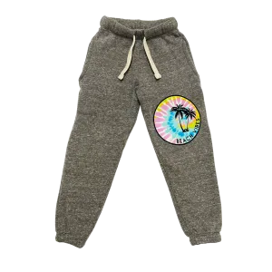 Beach Vibes Sweatpants - Heather Grey