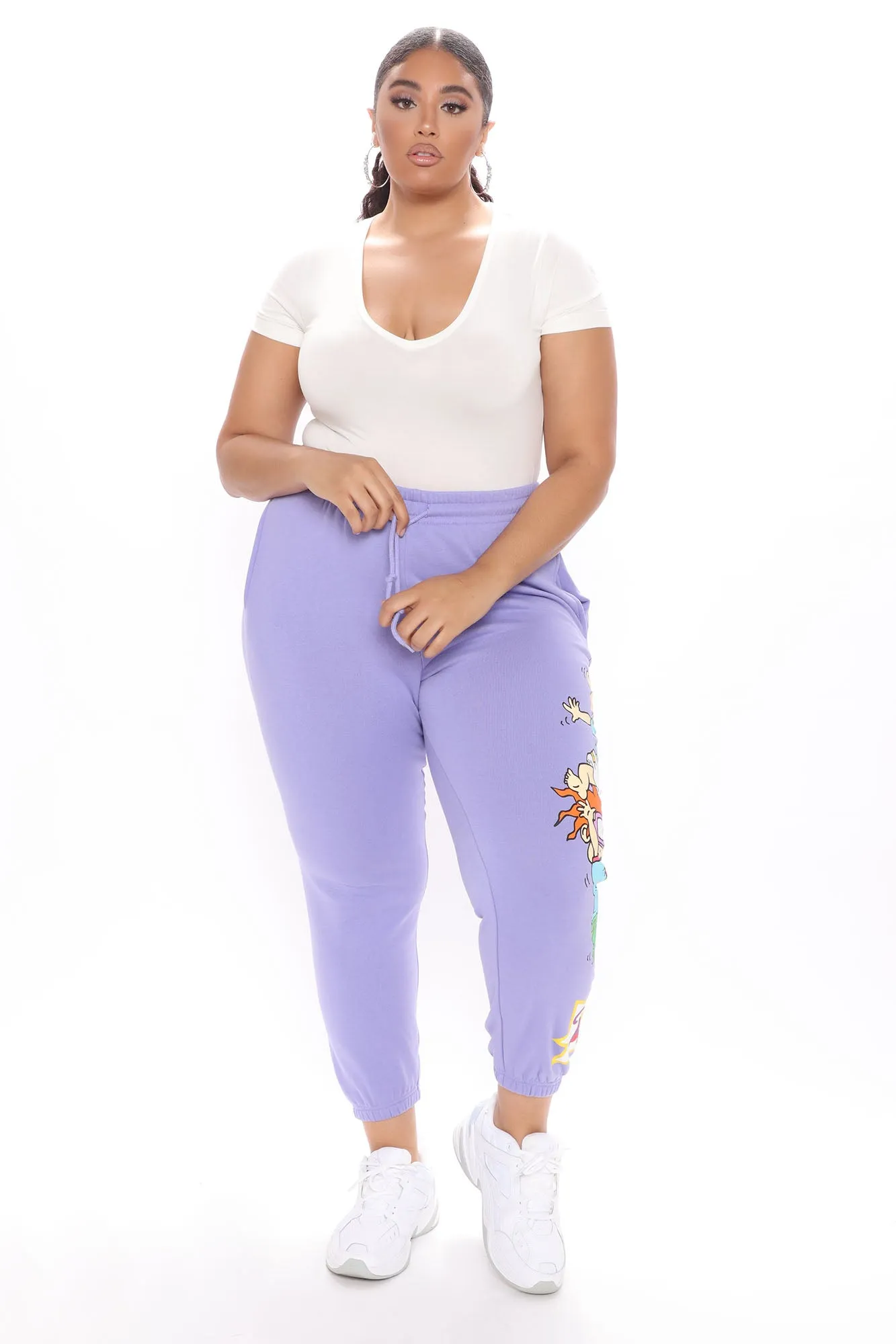 Best Buds Rugrats Sweatpants- Lavender