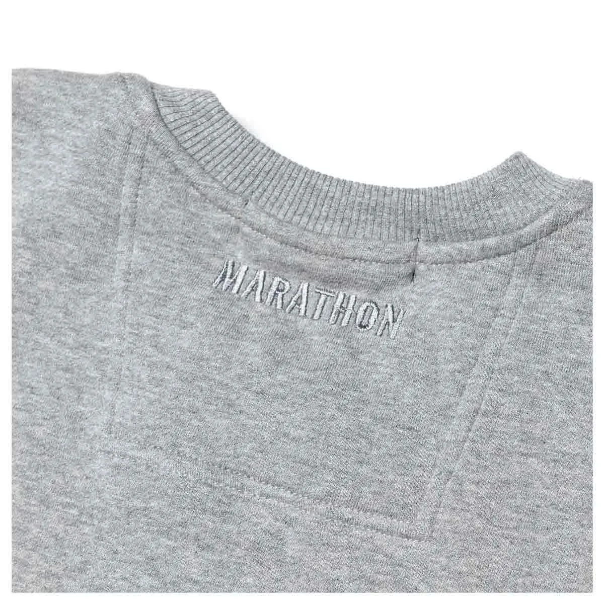 Big M. Sweatshirt - Heather Grey