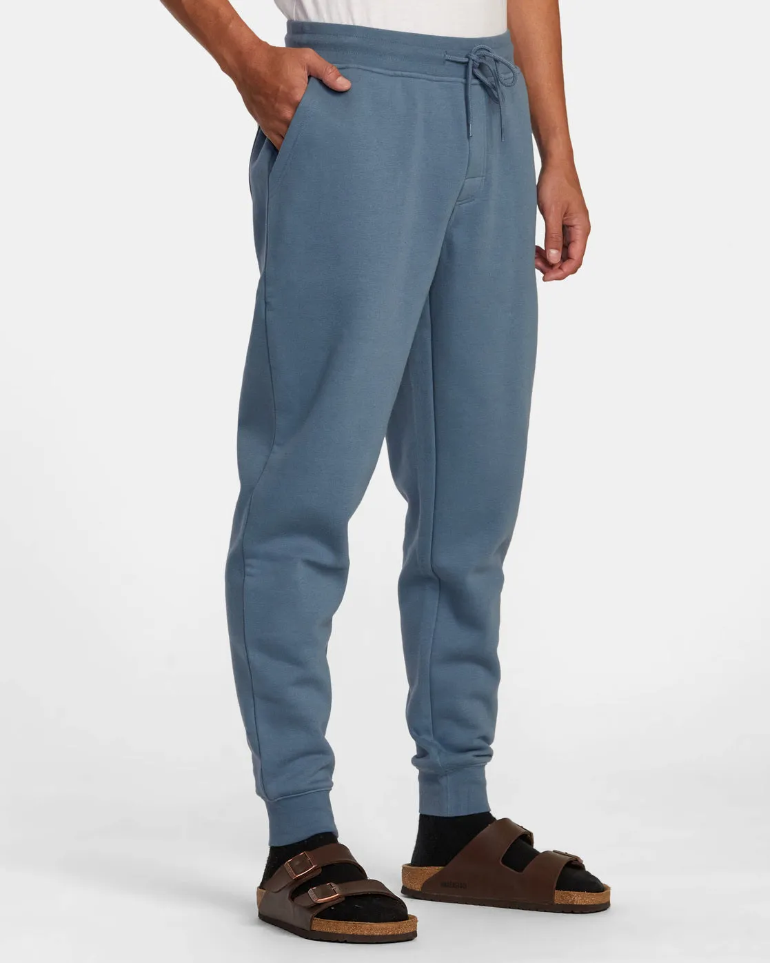 Big RVCA Sweatpants - Industrial Blue