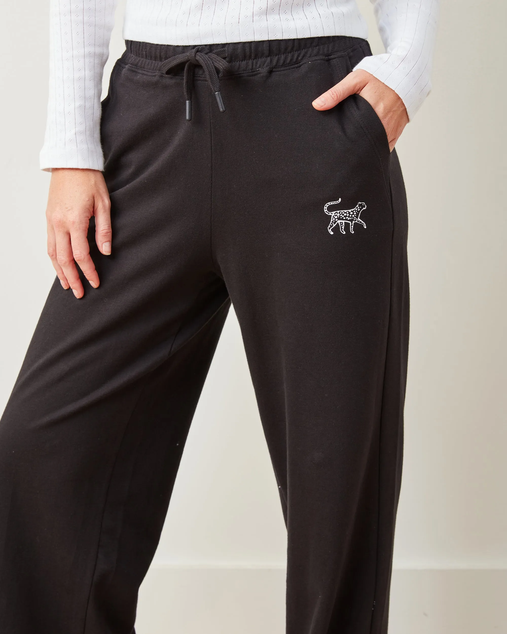 Black - Down Time Sweatpants - Sweatpants