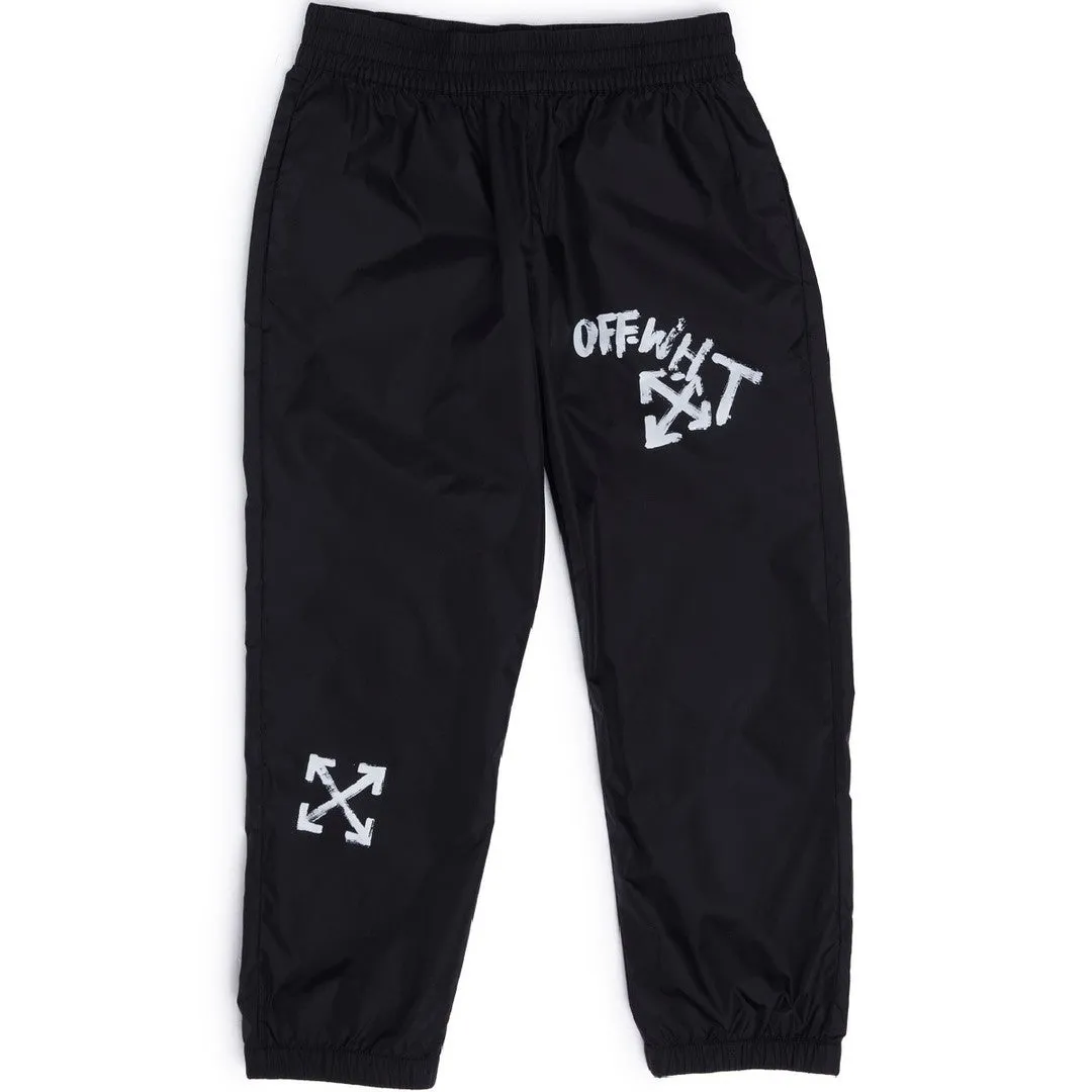 Black Logo Sweatpants