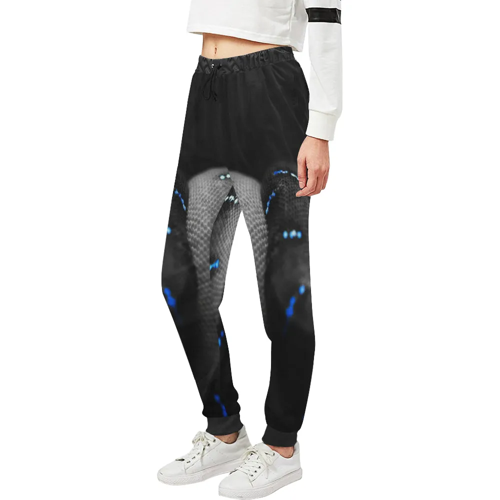 BLUE SNAKE Women's All Over Print Sweatpants