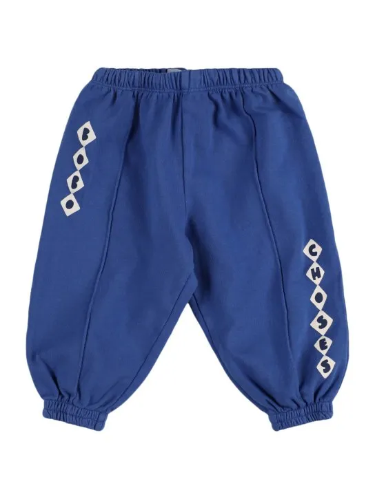 Bobo Choses   Castle print organic cotton sweatpants 