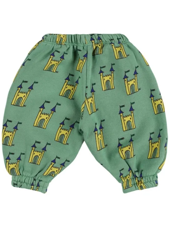 Bobo Choses   Castle print organic cotton sweatpants 