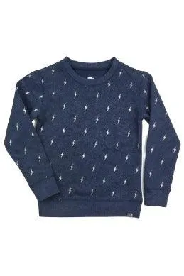 Boys Sets | 2 PCS: Revel Sweatset - Navy Lightning | Appaman