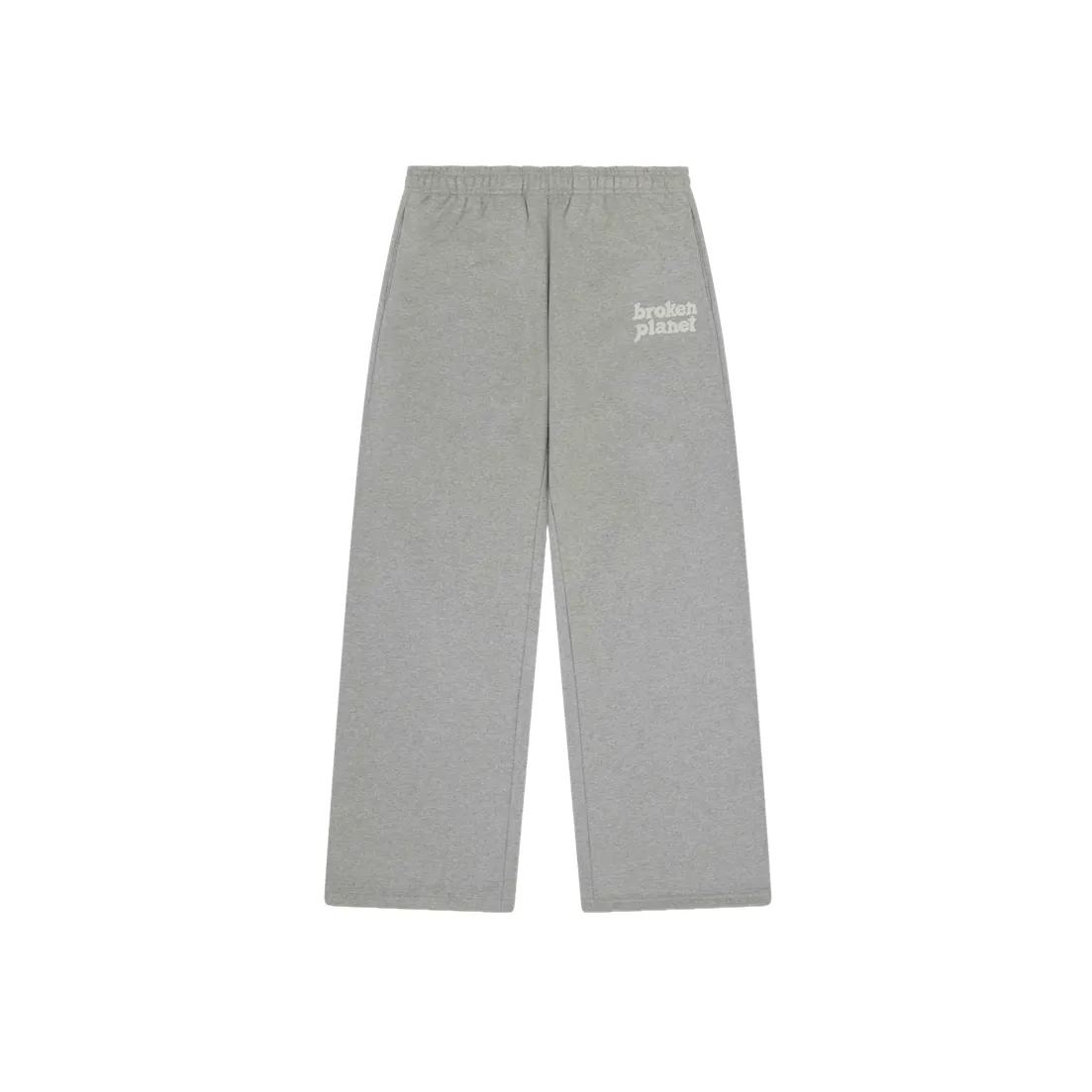 Broken Planet Market Wide-Leg Sweatpants Heather Gray