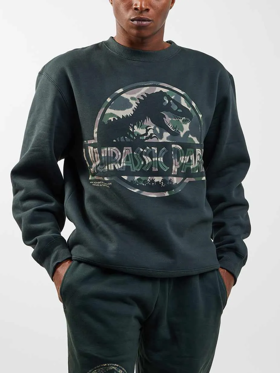 Camo Crew Neck Sweatshirt