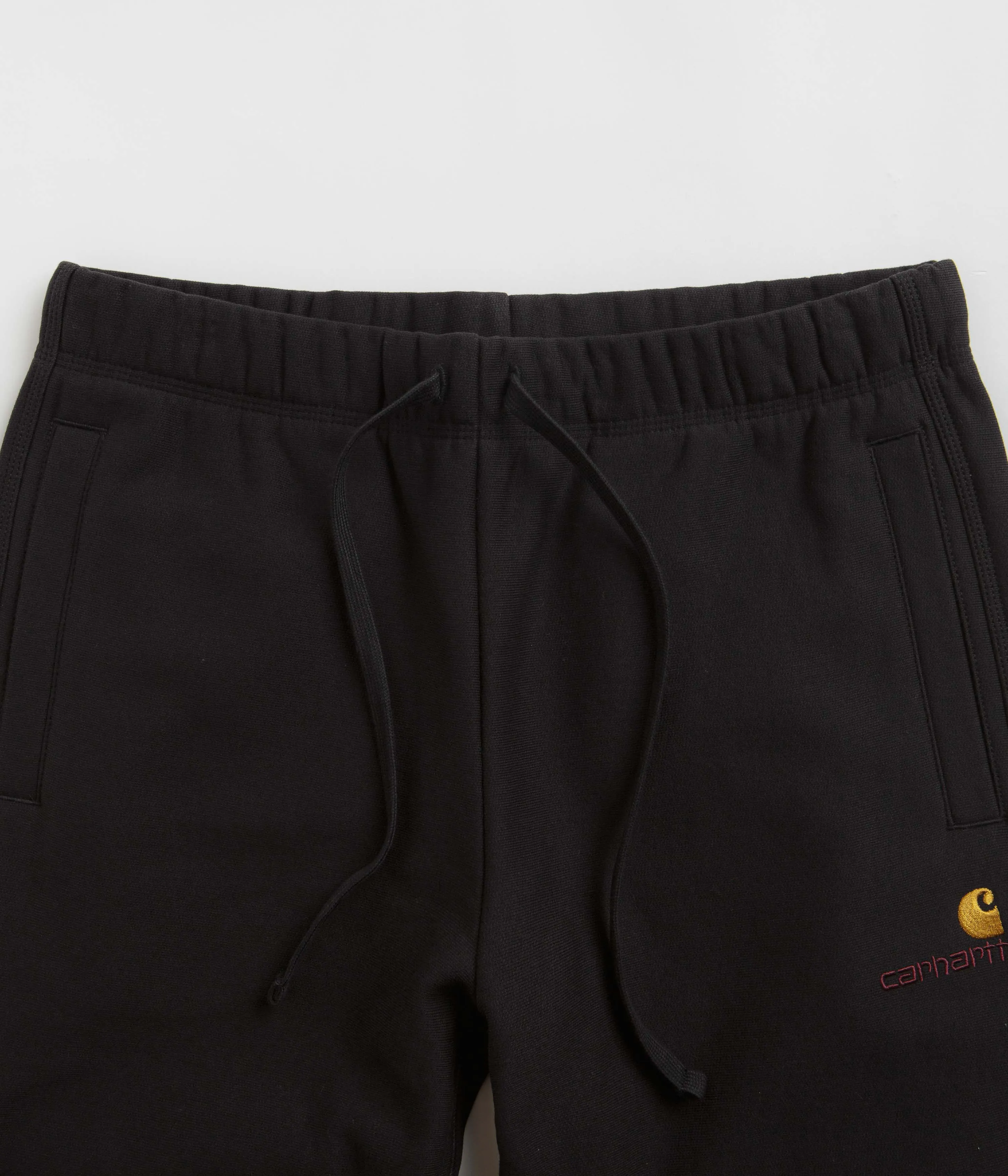 Carhartt American Script Sweatpants - Black