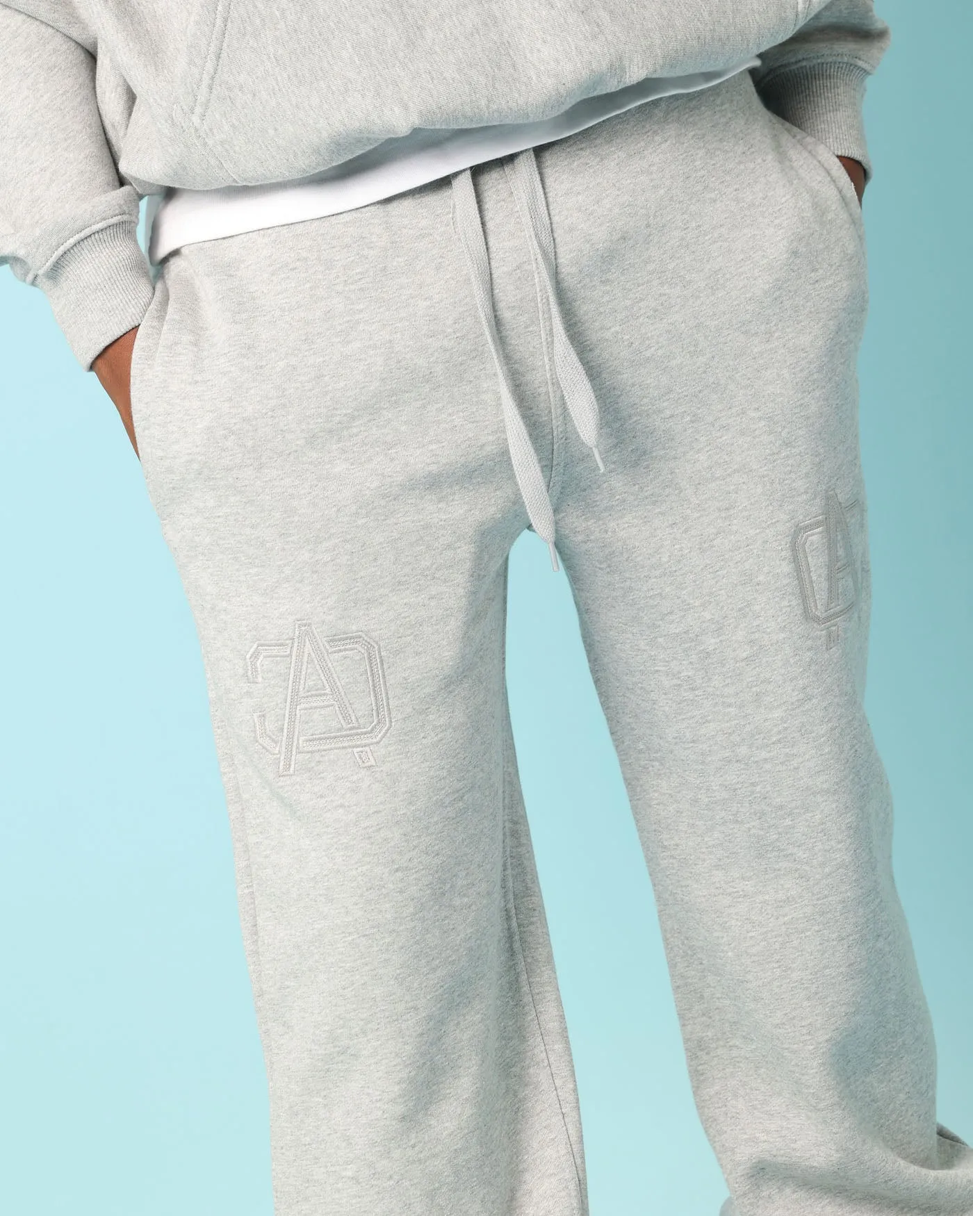 Carré Academy Baggy Sweatpants Grey Marle