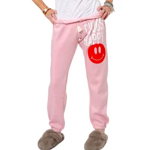 Choose Happy Pink Sweatpants