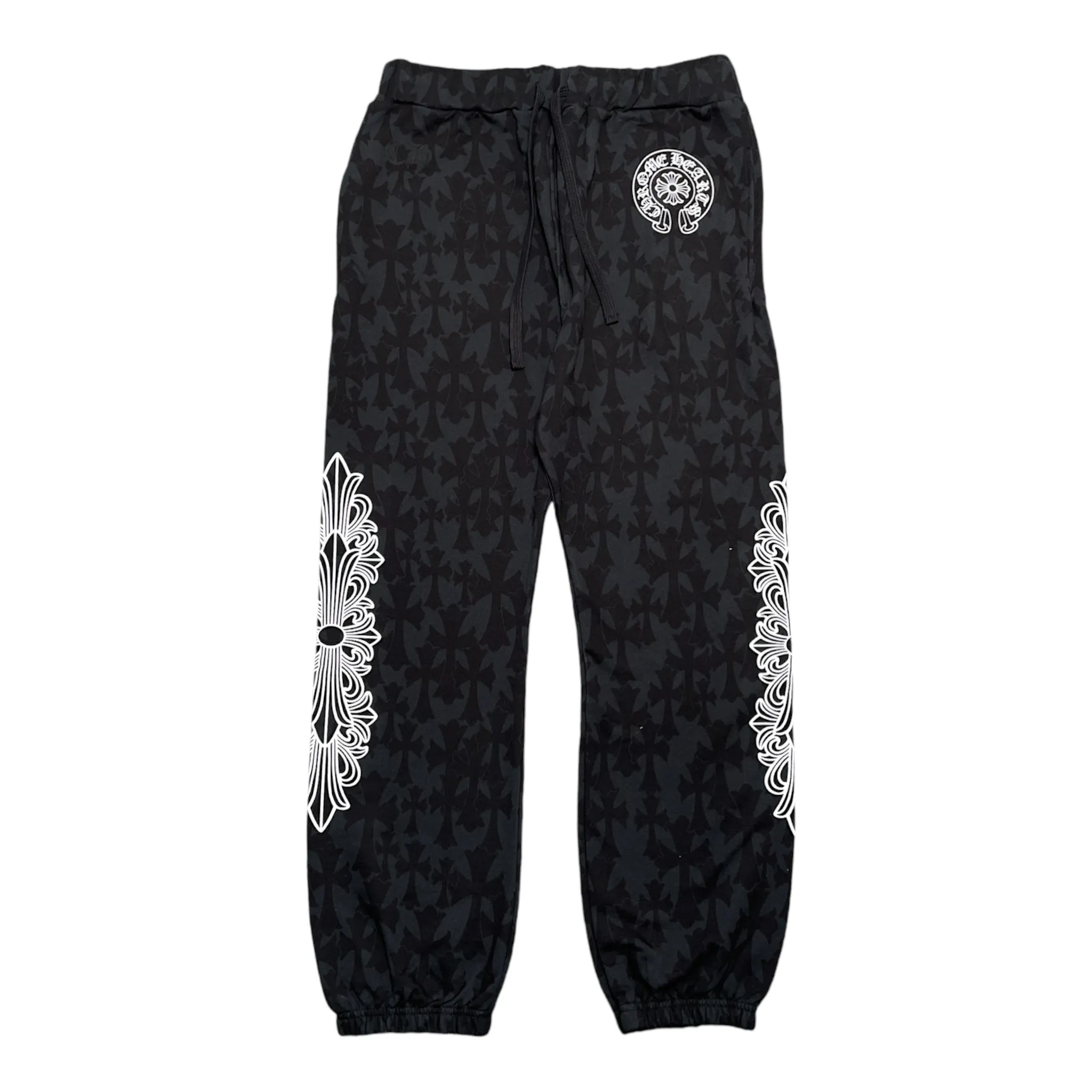 Chrome Hearts Sublimated Cemetery Cross Sweatpants Black