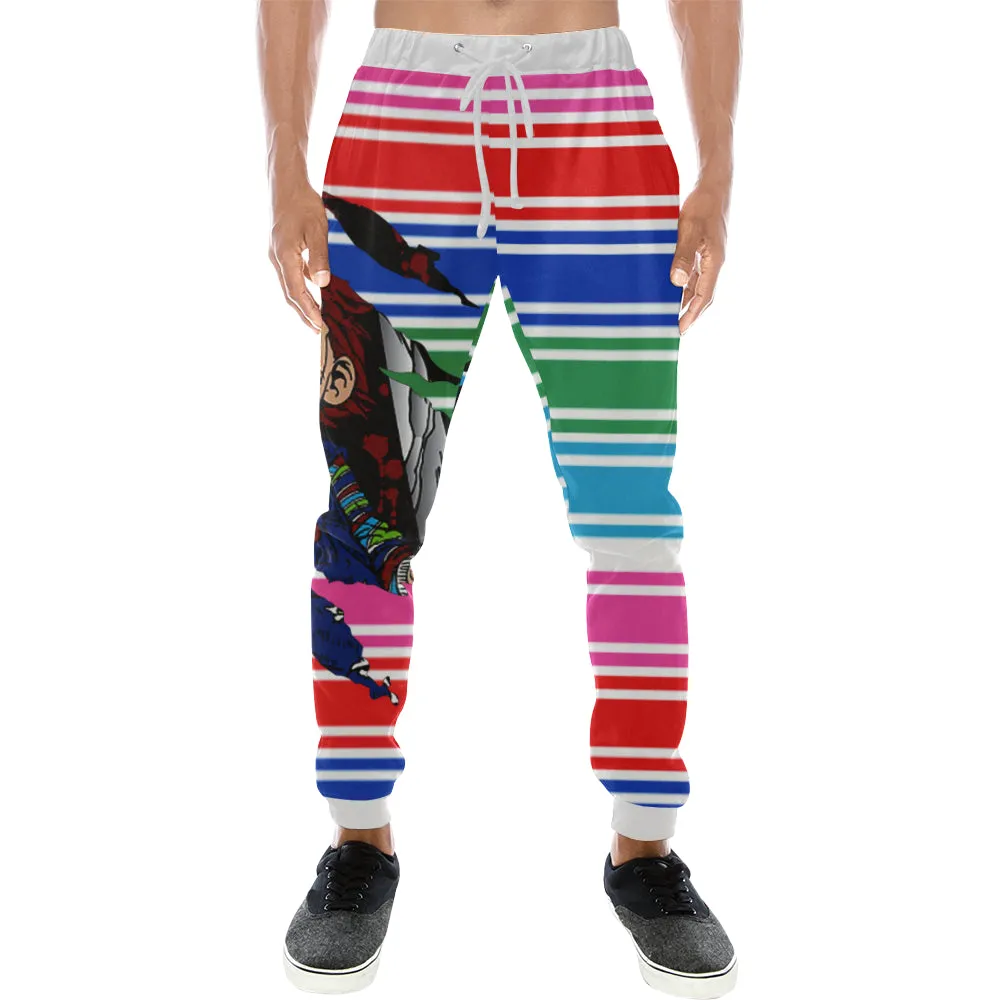 CHUCCY Men's All Over Print Sweatpants