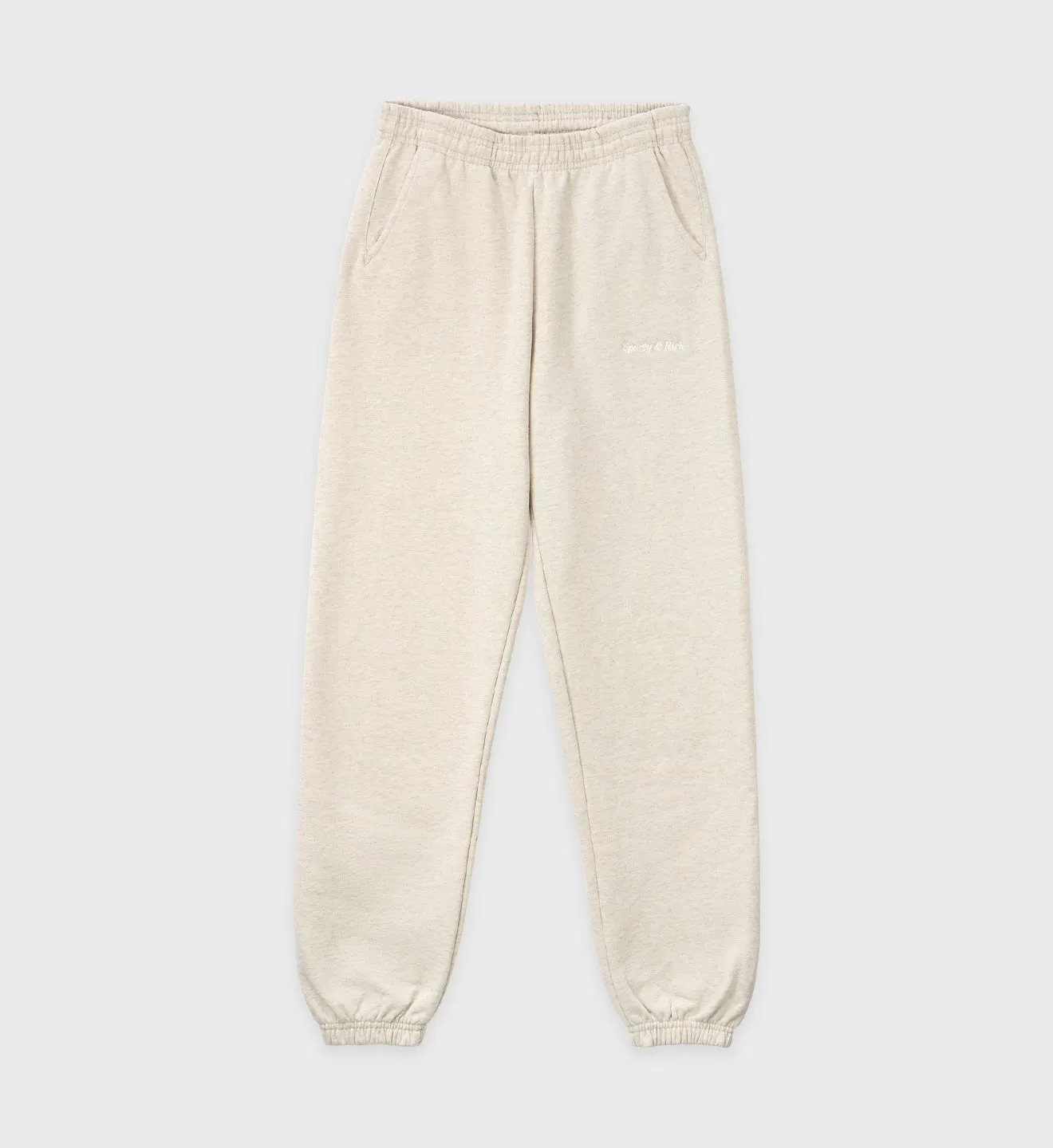 Classic Logo Sweatpants - Heather Oatmeal