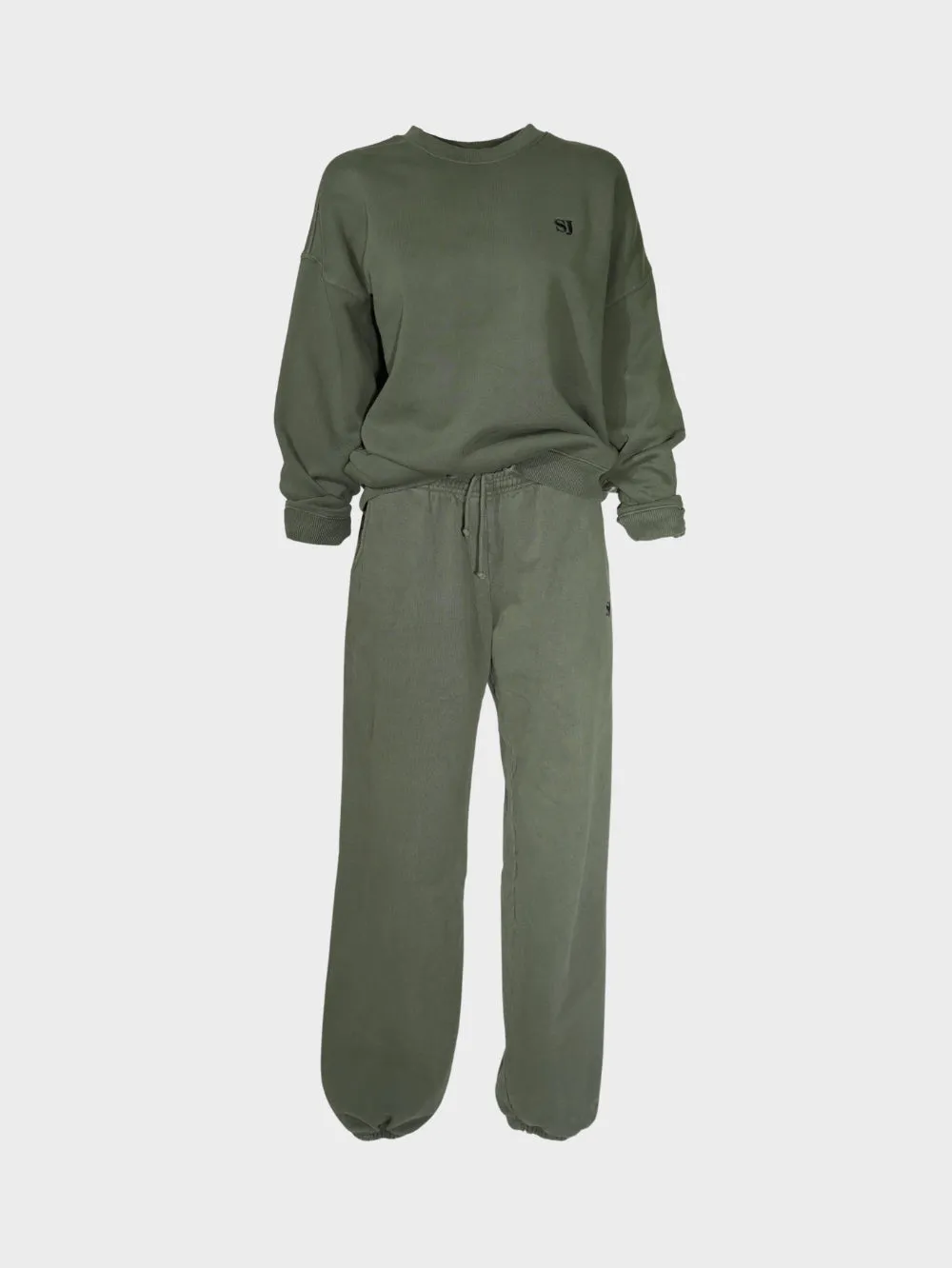 Classic SJ Crewneck Sweatshirt and Sweatpant Set