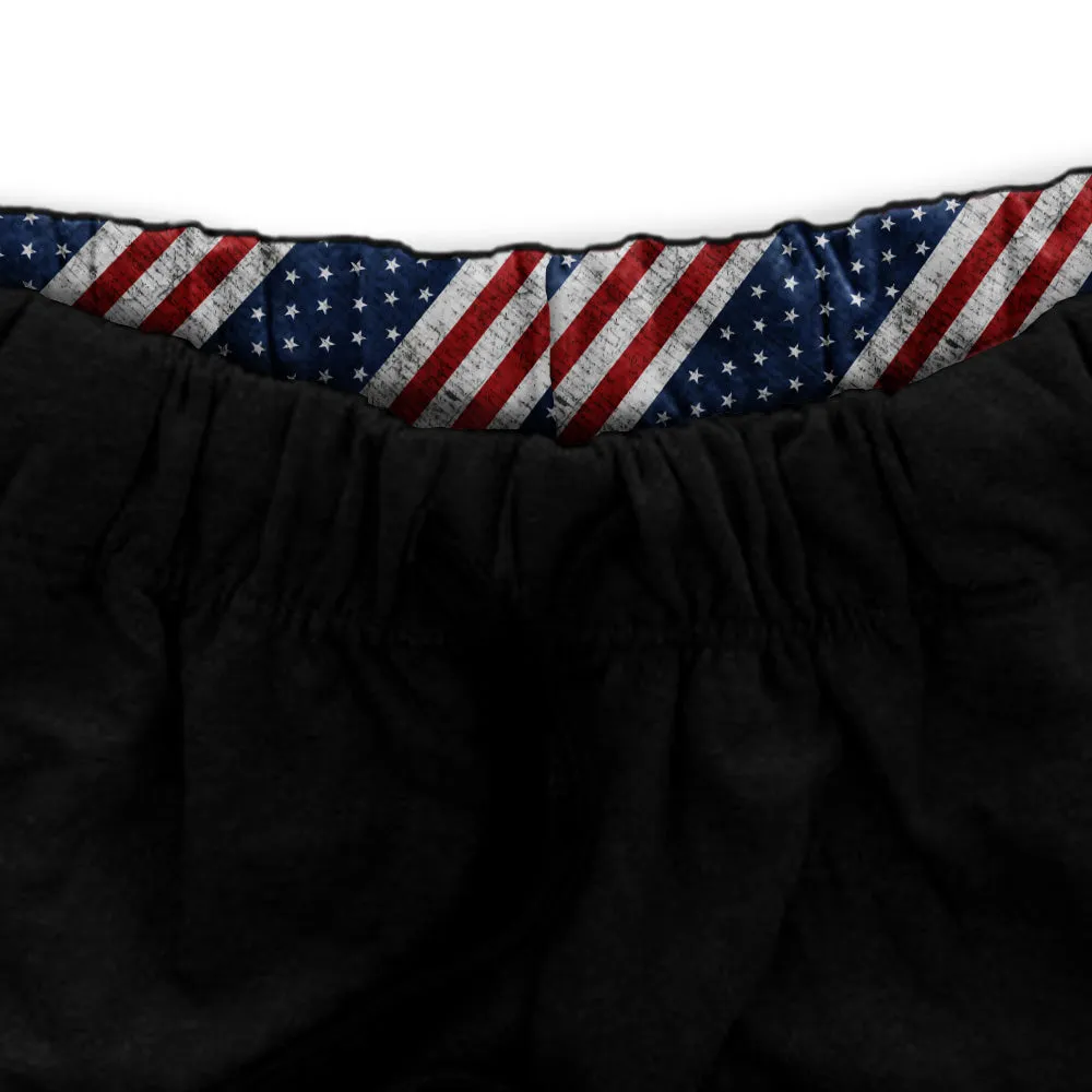 Classic Sweatpants | American Flag | Black PreOrder