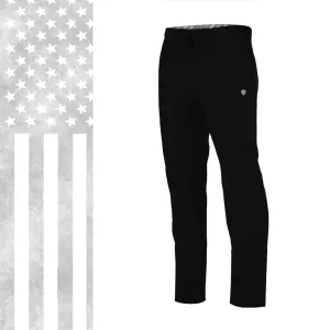 Classic Sweatpants | Ghost American Flag | Black PreOrder