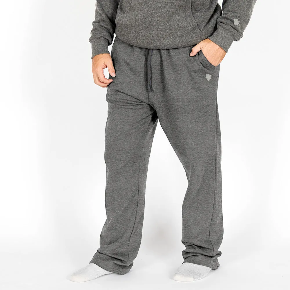 Classic Sweatpants | Ghost American Flag | Dark Heather Grey