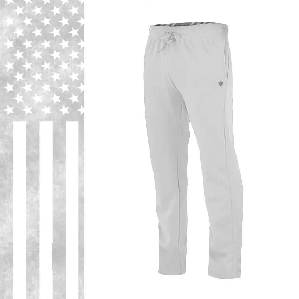 Classic Sweatpants | Ghost American Flag | Light Grey PreOrder