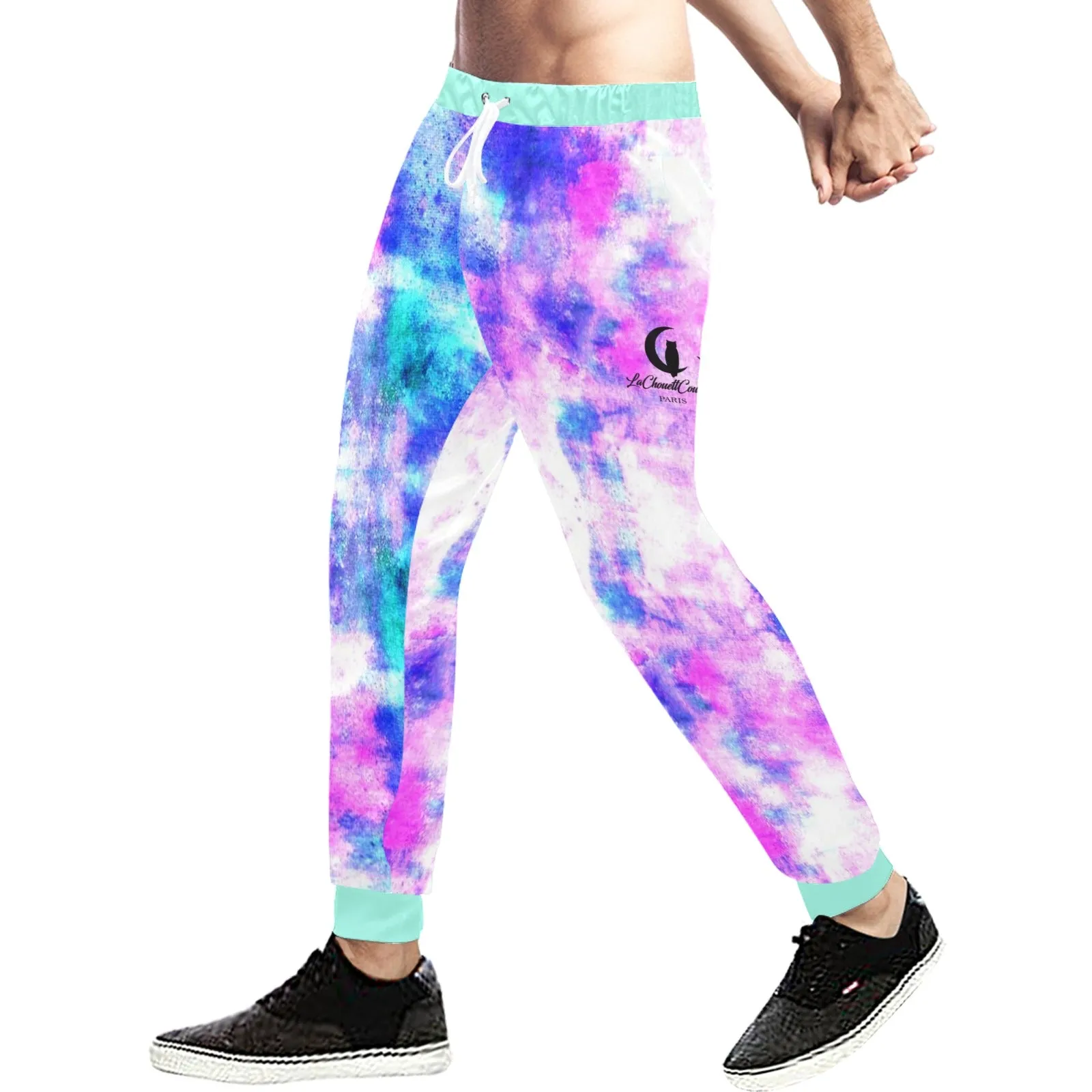 COLORFULL Men's All Over Print Sweatpants