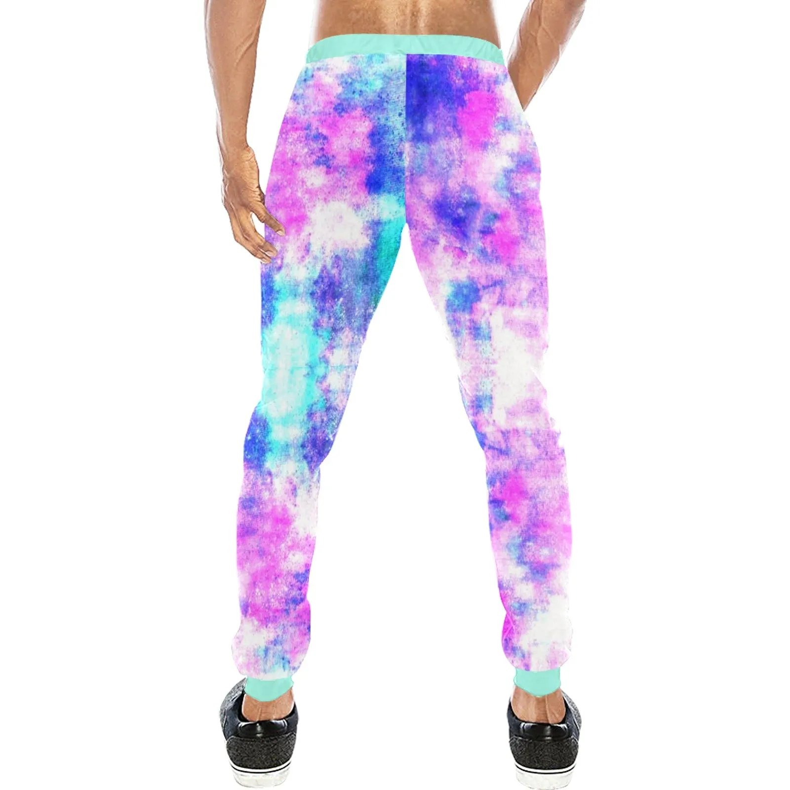 COLORFULL Men's All Over Print Sweatpants