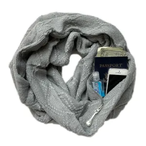 Convertible Infinity Scarf with Pocket™ | Nordic Grey