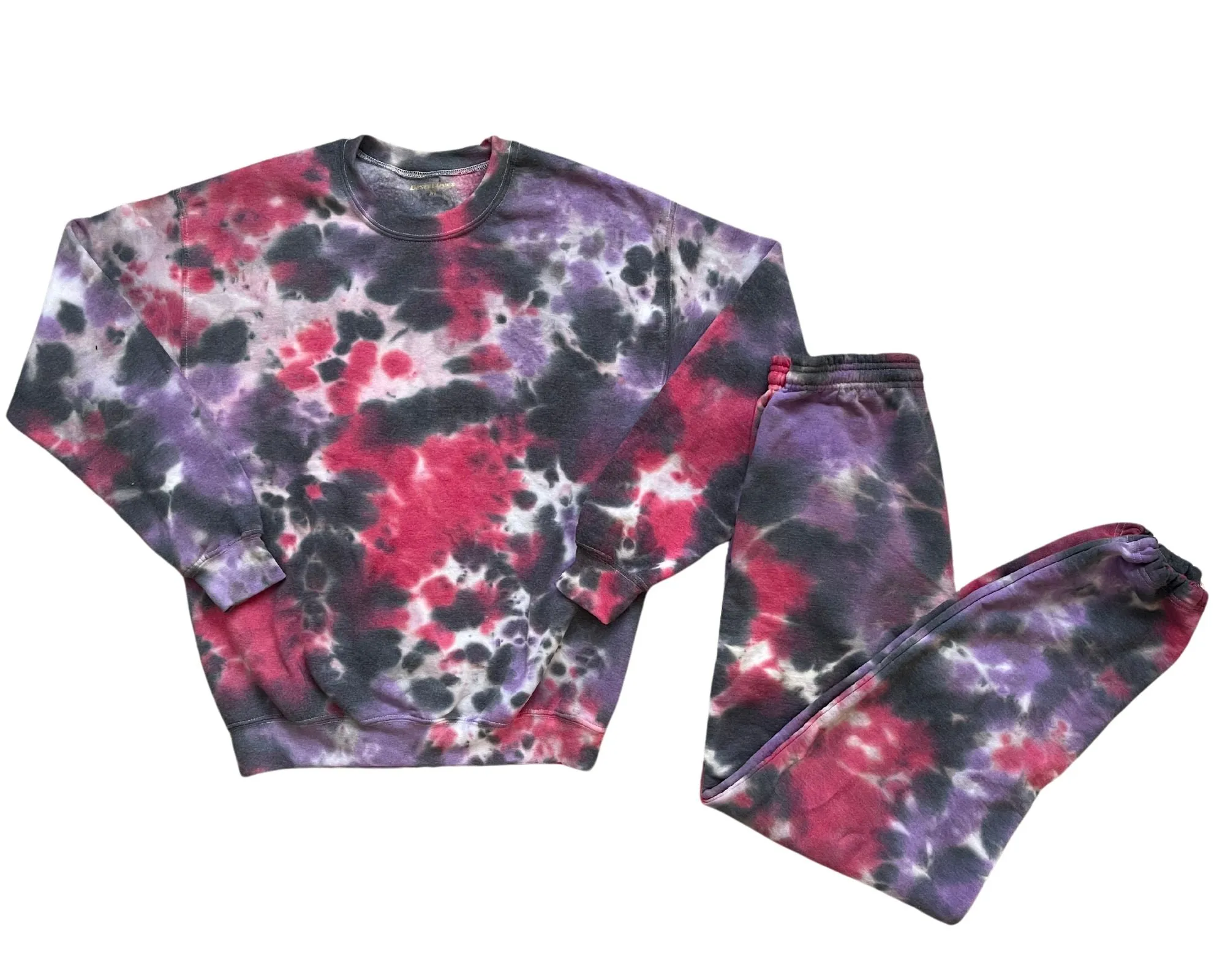 Cosmic Twilight Tie Dye Sweatsuit Set