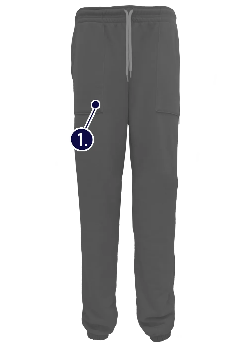 Custom Mini Embroidery Unisex Sweatpants