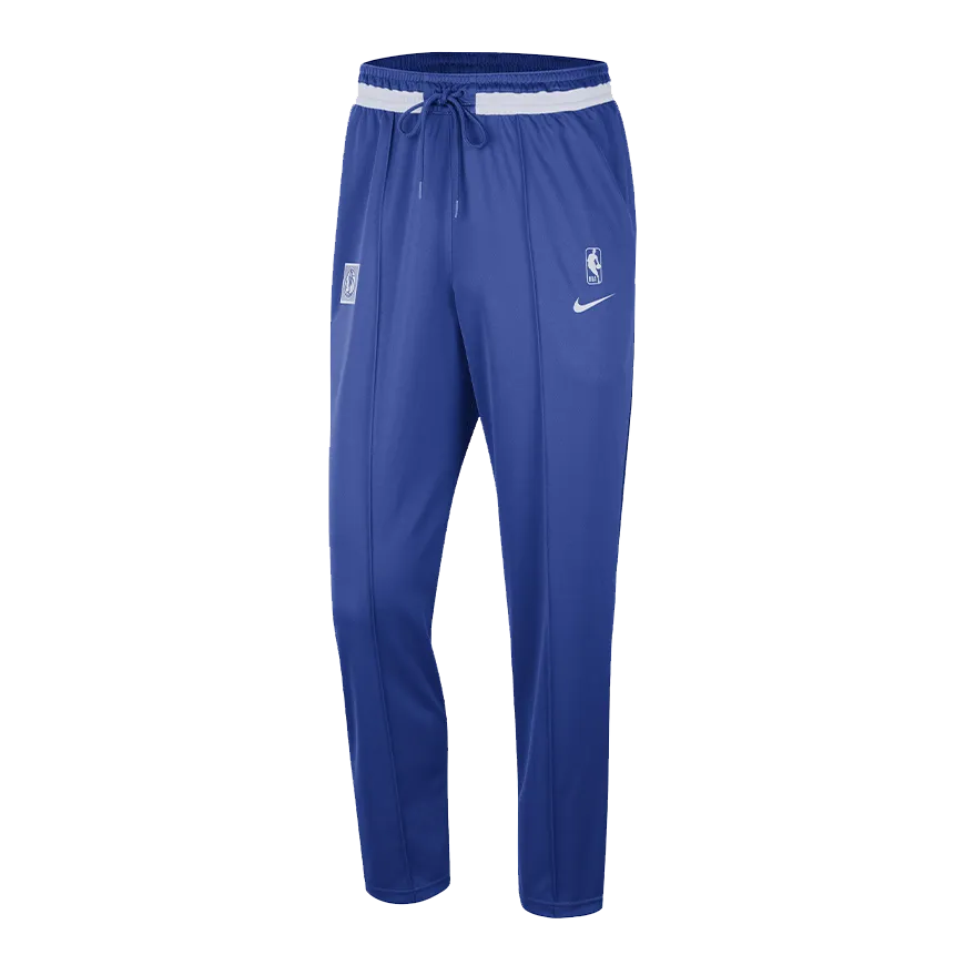 DALLAS MAVERICKS NIKE ROYAL BLUE/WHITE SWEATPANTS