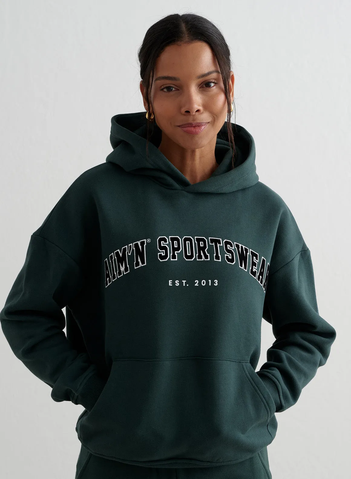 Deep Emerald Varsity Sweat Set