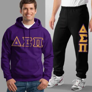 Delta Sigma Pi Hoodie and Sweatpants, Package Deal - TWILL