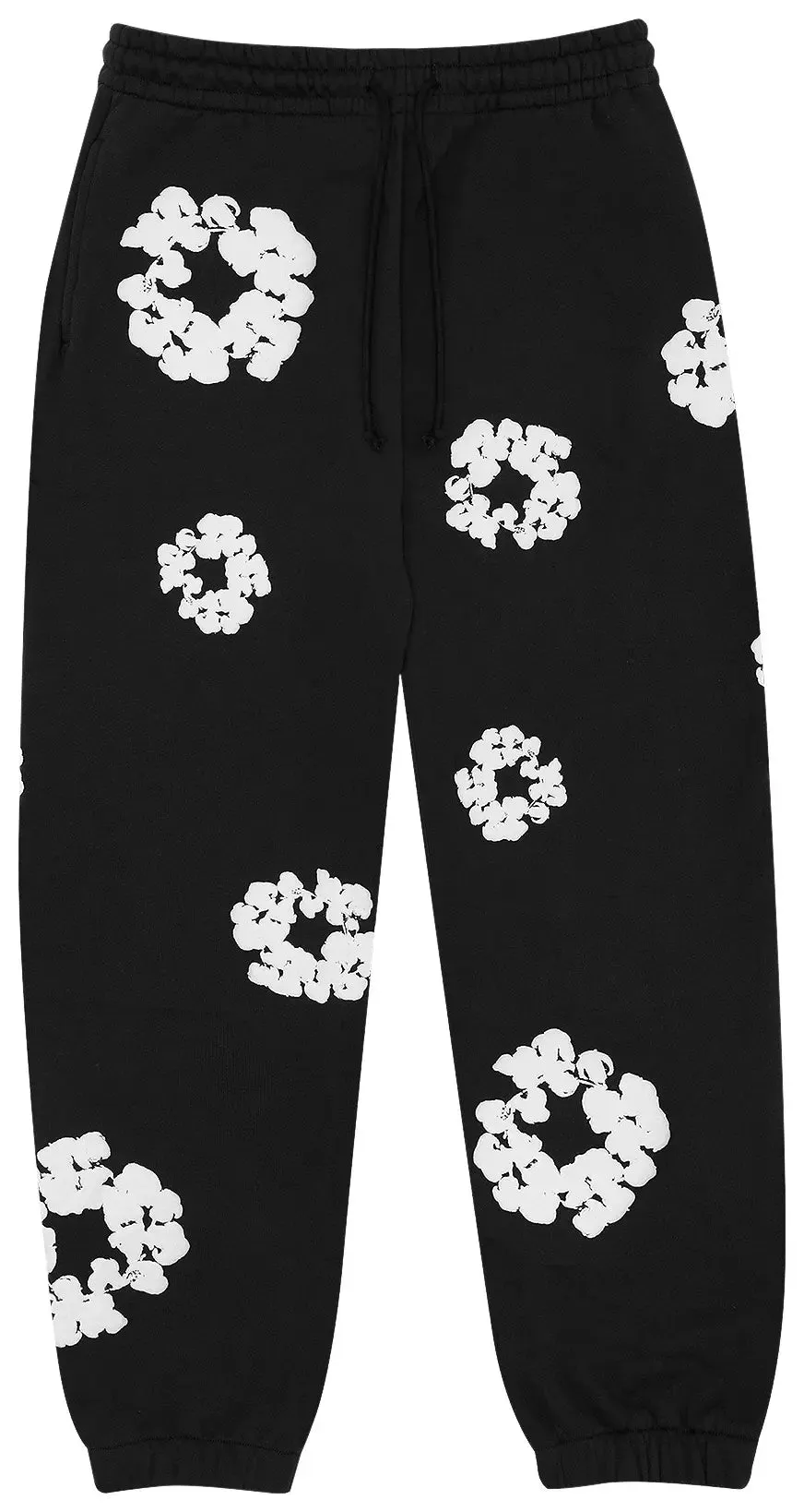 Denim Tears Sweatpants Cotton Wreath Black