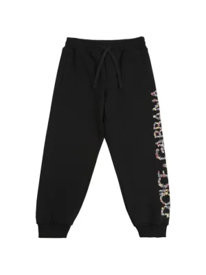 Dolce&amp;Gabbana   Logo print cotton sweatpants 