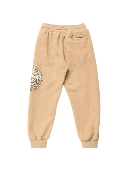 Dolce&amp;Gabbana   Printed cotton sweatpants 