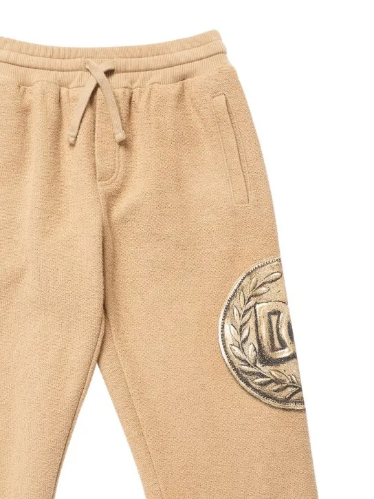 Dolce&amp;Gabbana   Printed cotton sweatpants 