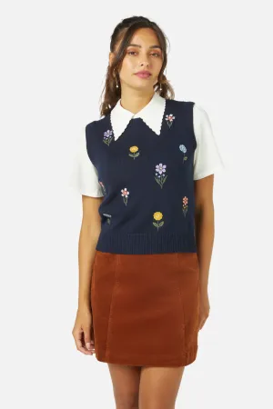 Dora Embroidered Vest