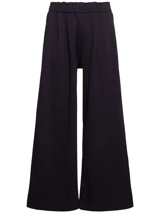 Dries Van Noten   Hama double pleat wide leg sweatpants 