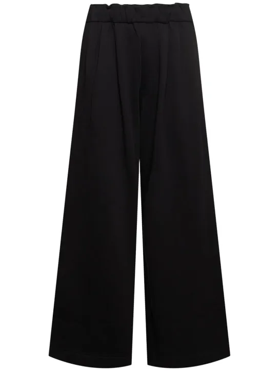 Dries Van Noten   Hama double pleat wide leg sweatpants 