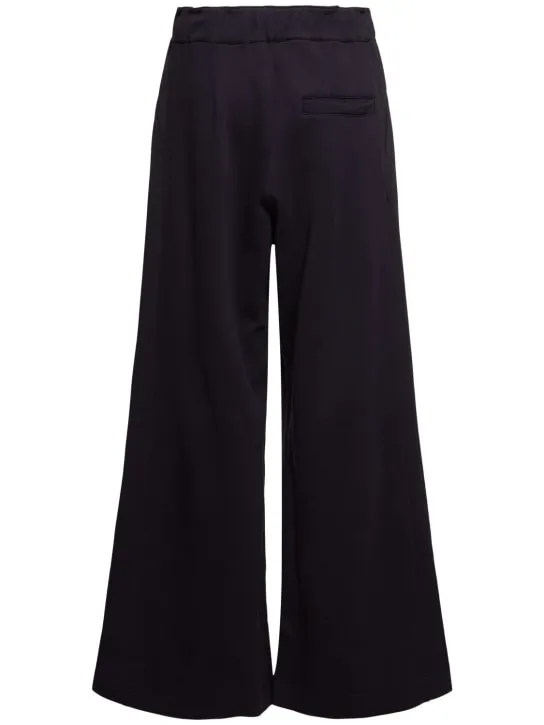 Dries Van Noten   Hama double pleat wide leg sweatpants 