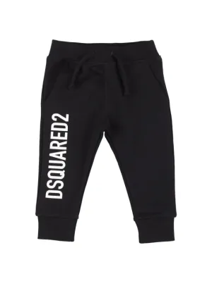 Dsquared2   Logo print cotton sweatpants 